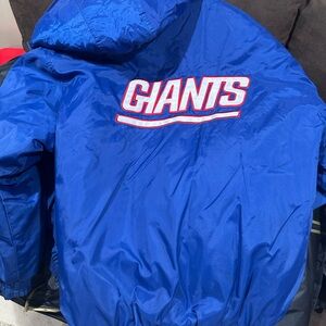 Giants Blue NFL Bomber Jacket